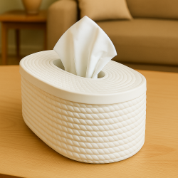 Porcelain Tissue Box